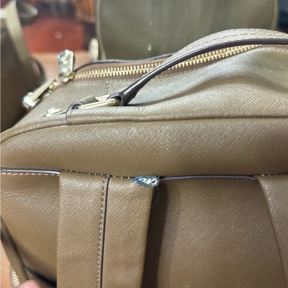 Henri Bendel West 57th Travel Backpack brown - Picture 3 of 7